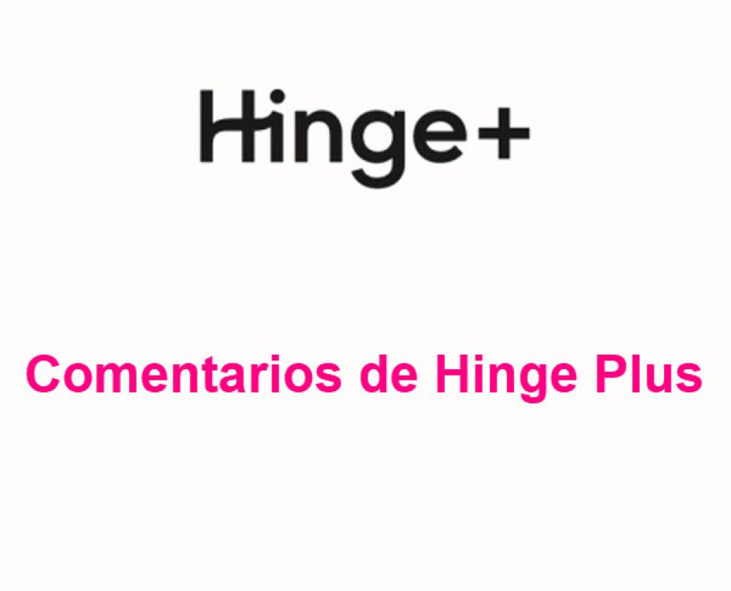 Hinge Plus comentarios