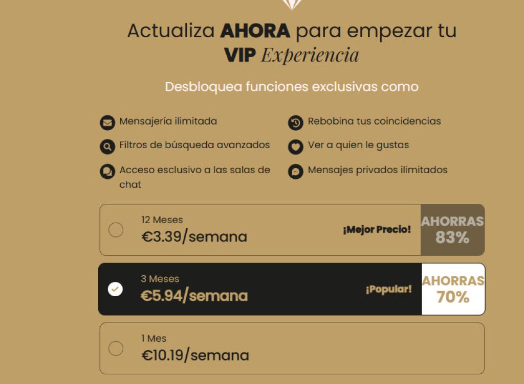 Plan VIP Todomaduras