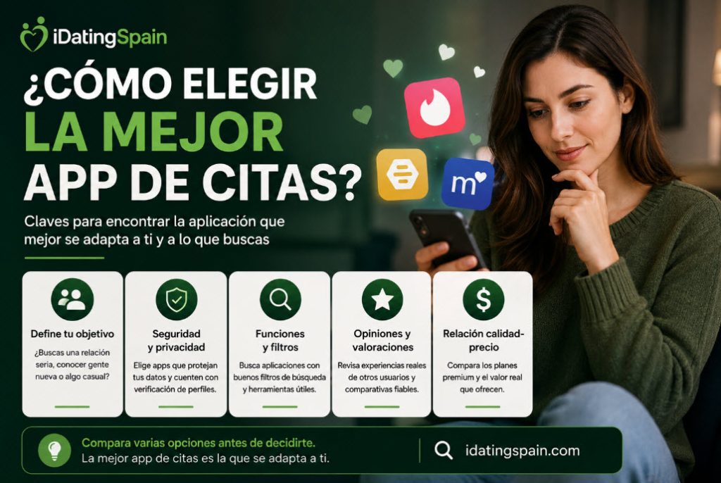 como elegir la mejor app de citas