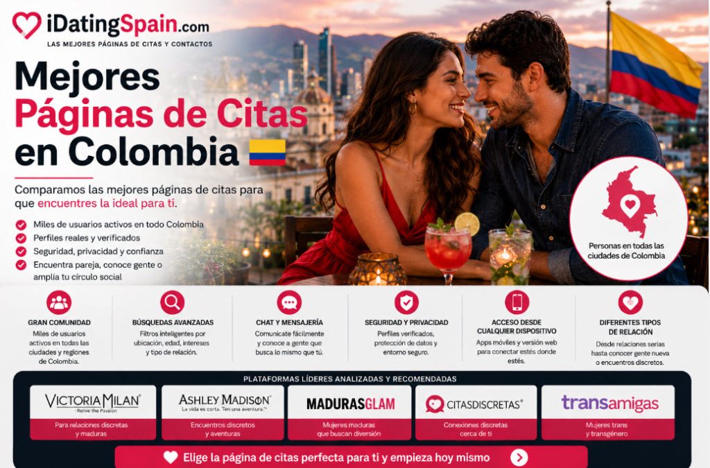 mejores páginas de citas en Colombia