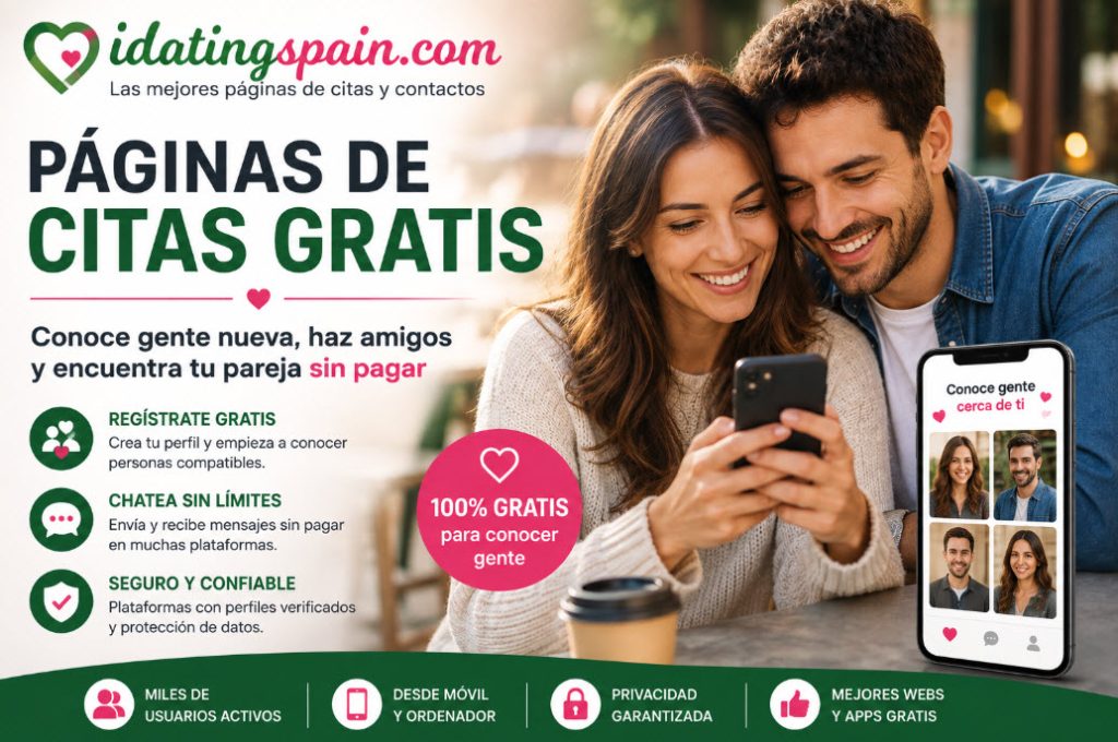 páginas de citas gratis