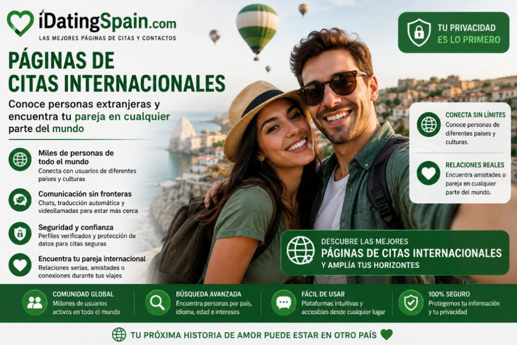 páginas de citas internacionales