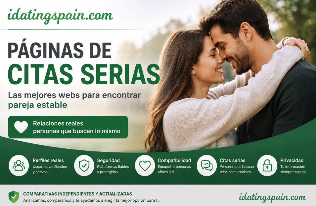 páginas de citas serias