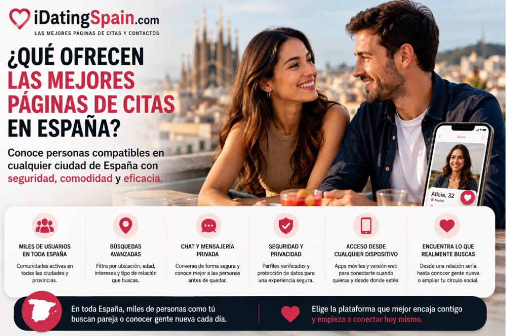 que ofrecen las mejores paginas de citas en España