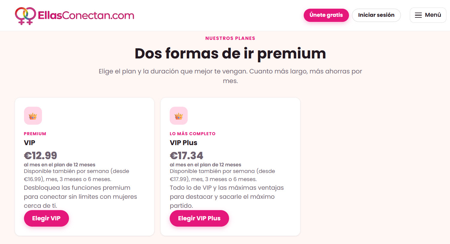 EllasConectan precios